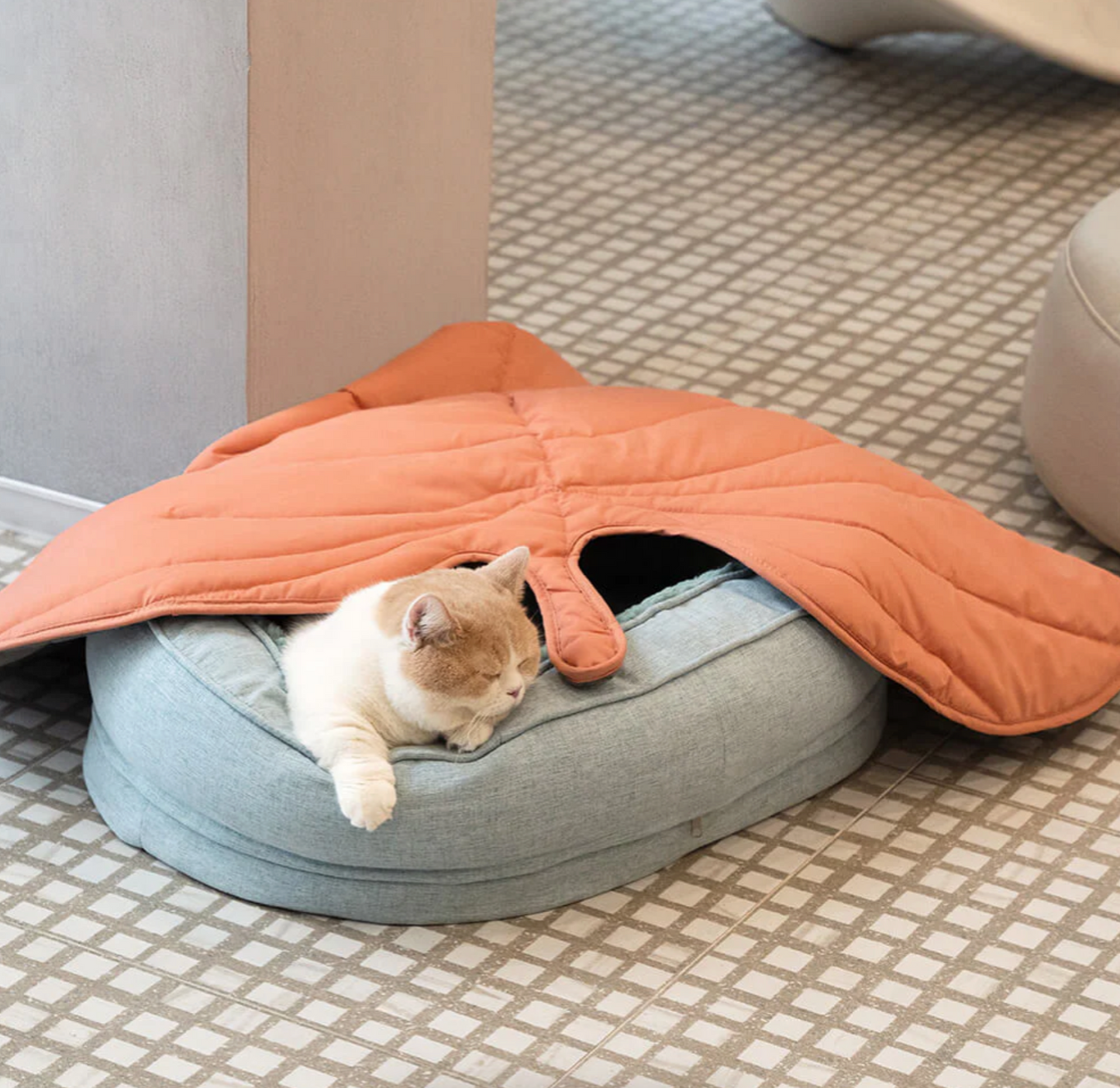 Leaf Shape Dog Blanket